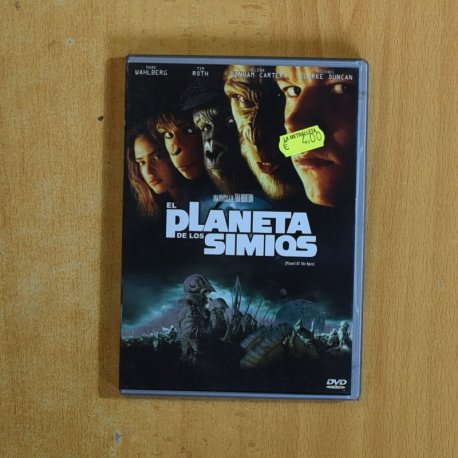 EL PLANETA DE LOS SIMIOS - DVD