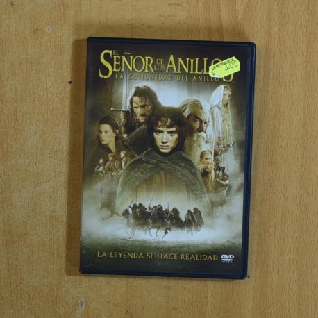 EL SEÑOR DE LOS ANILLOS LA COMUNIDAD DEL ANILLO - DVD