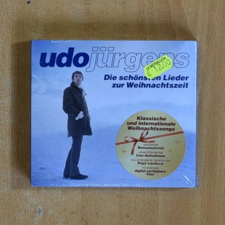 UDO JURGENS - DIE SCHONSJEN LIEDER ZUR WEIHNACHTSZEIT - CD