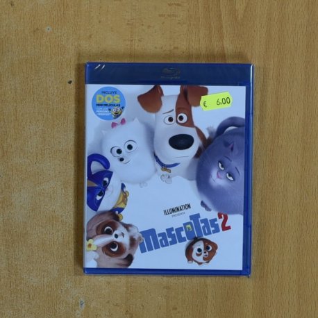 MASCOTAS 2 - BLURAY