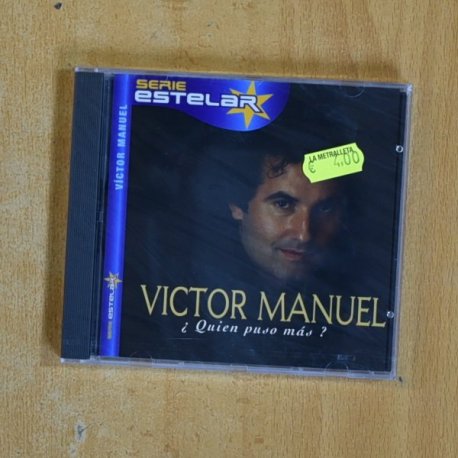 VICTOR MANUEL - QUIEN PUSO MAS - CD