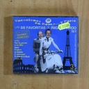 VARIOS - VACACIONES EN ROMA Y PARIS - CD