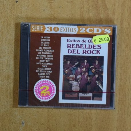 REBELDES DEL ROCK - EXITOS DE ORO - CD