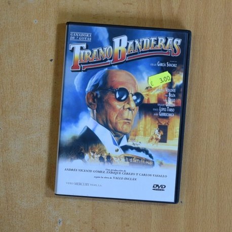 TIRANO BANDERAS - DVD