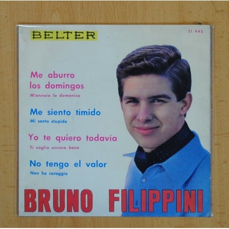 [217140] BRUNO FILIPPINI - ME SIENTO TIMIDO + 3 - EP
