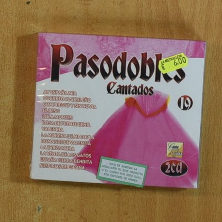 VARIOS - PASODOBLES ENCANTADOS - CD
