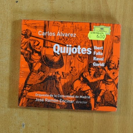 CARLOS ALVAREZ - QUIJOTES - CD