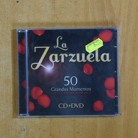VARIOS - LA ZARZUELA 50 GRANDES MOMENTOS - CD