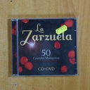 VARIOS - LA ZARZUELA 50 GRANDES MOMENTOS - CD