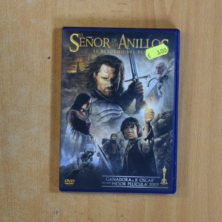 EL SEÑOR DE LOS ANILLOS EL RETORNO DEL REY - DVD
