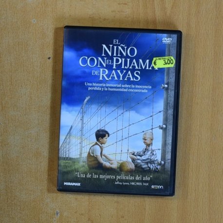 EL NIÑO CON EL PIJAMA DE RAYAS - DVD