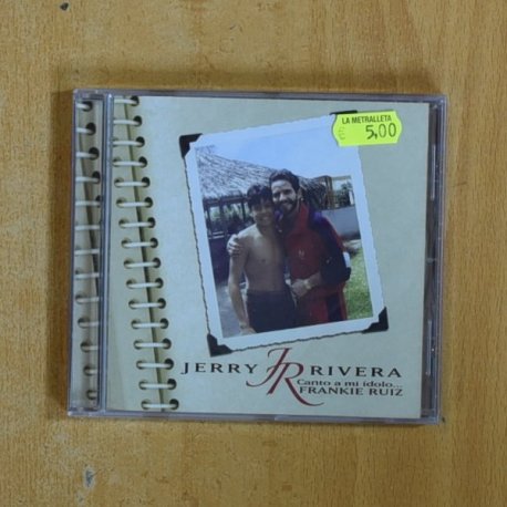 JERRY RIVERA - CANTO A MI IDOLO FRANKIE RUIZ - CD