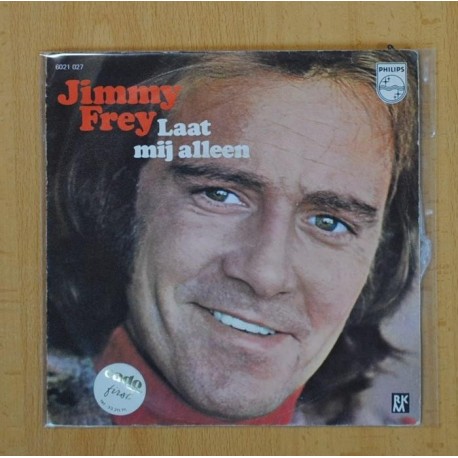 [222391] JIMMY FREY - LAAT MIJ ALLEEN / EEN VLAMING DRINKT BIER - SINGLE