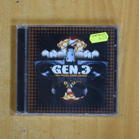 GEN 3 - UNA POSIBLE BANDA SONORA - CD