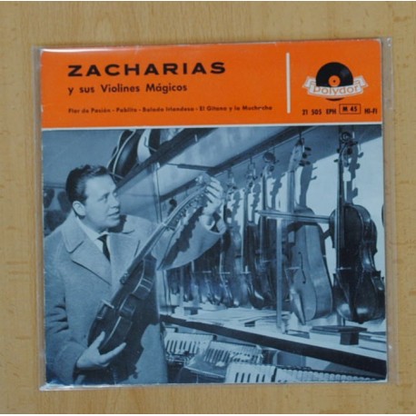 [223303] ZACHARIAS - FLOR DE PASION + 3 - EP