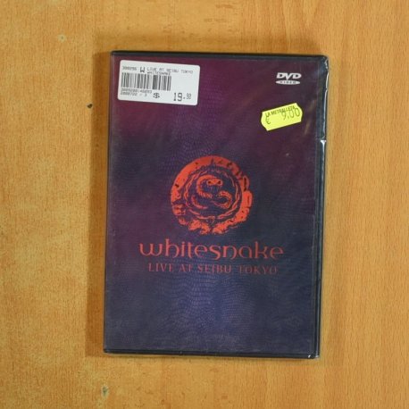 WHITESNAKE - LIVE AT SEIBU TOKYO - DVD
