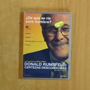 DONALD RUMSFELD CERTTEZAS DESCONOCIDAS - DVD