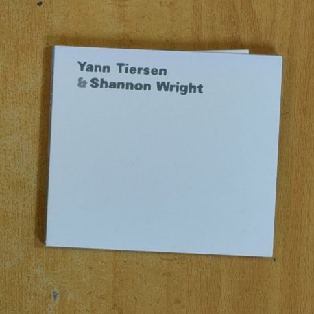 YANN TIERSEN & SHANNON WRIGHT - YANN TIERSEN & SHANNON WRIGHT - CD