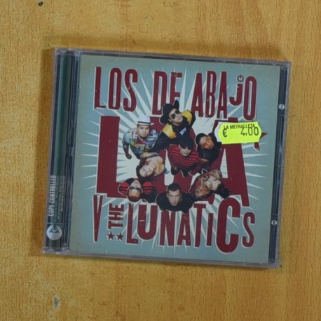 LOS DE ABAJO - LDA V THE LUNATICS - CD