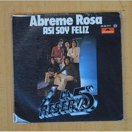 LA 5ª RESERVA - ABREME ROSA / ASI SOY YO - SINGLE