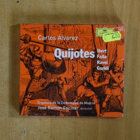 CARLOS ALVAREZ - QUIJOTES - CD