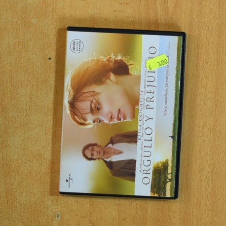 ORGULLO Y PREJUICIO - DVD