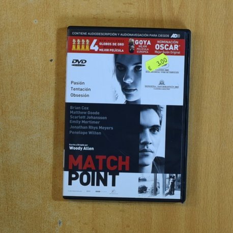 MATCH POINT - DVD
