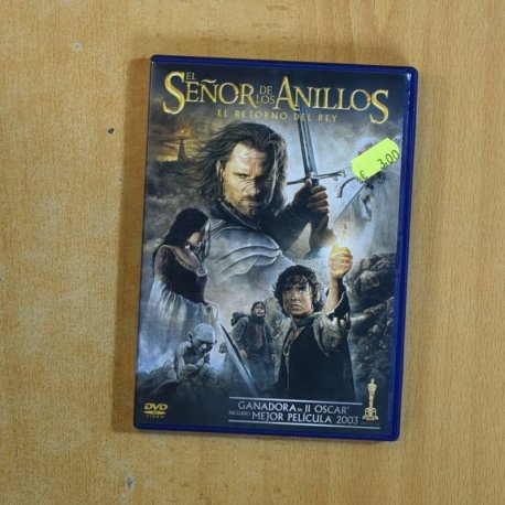 EL SEÑOR DE LOS ANILLOS EL RETORNO DEL REY - DVD