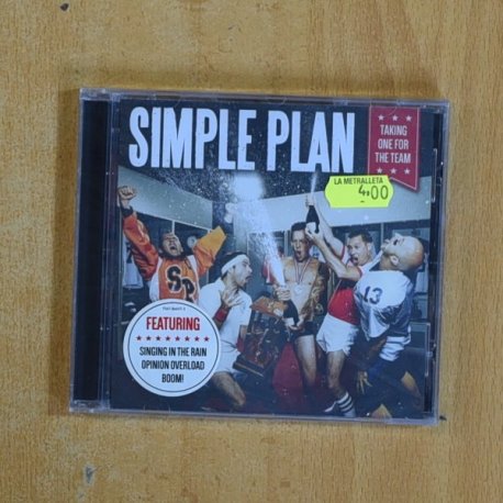 SIMPLE PLAN - TAKING ONE FOR THE TEAM - CD