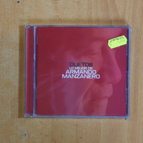 ARMANDO MANZANERO - DUETOS LO MEJOR DE ARMANDO MANZANERO - CD