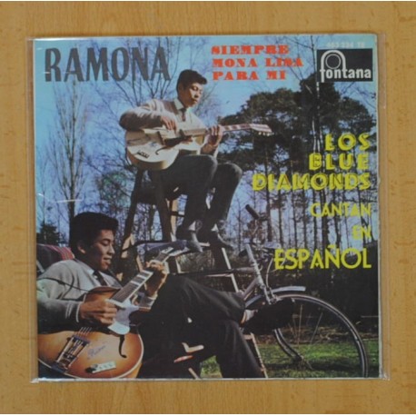 [227719] LOS BLUE DIAMONDS - LOS BLUE DIAMONDS CANTAN EN ESPAÑOL - RAMONA + 3 - EP