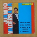 JUANITO VALDERRAMA - CANTAOR DE TRONIO + 3 - EP
