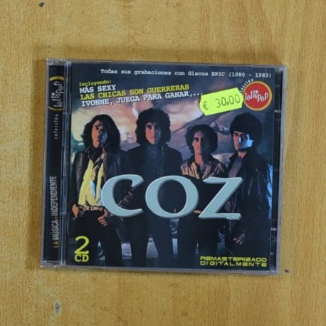 COZ - TODAS SUS GRABACIONES CON DISCOS EPIC - CD