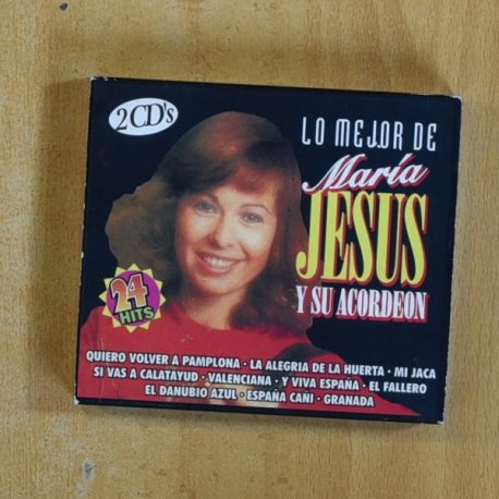 MARIA JESUS Y SU ACORDEON - LO MEJOR DE MARIA JESUS Y SU ACORDEON - CD