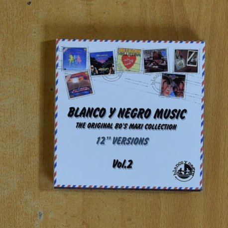 BLANCO Y NEGRO - BLANCO Y NEGRO MUSIC THE ORIGINAL 80 S MAXI COLLECTION - CD