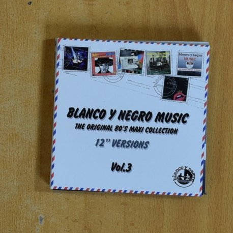 BLANCO Y NEGRO - BLANCO Y NEGRO MUSIC THE ORIGINAL 80 S MAXI COLLECTION - CD