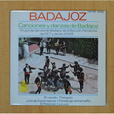 [228949] CANCIONES Y DANZAS DE BADAJOZ - EL CANDIL + 5 - EP