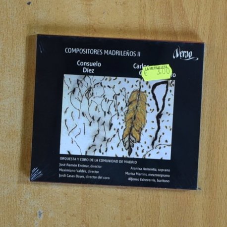CONSUELO DIEZ / CRUZ DE CASTRO - COMPOSITORES MADRILEÑOS II - CD