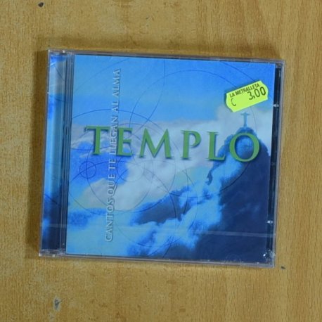 VARIOS - TEMPLO CANTOS QUE TE LLEGARAN AL ALMA - CD