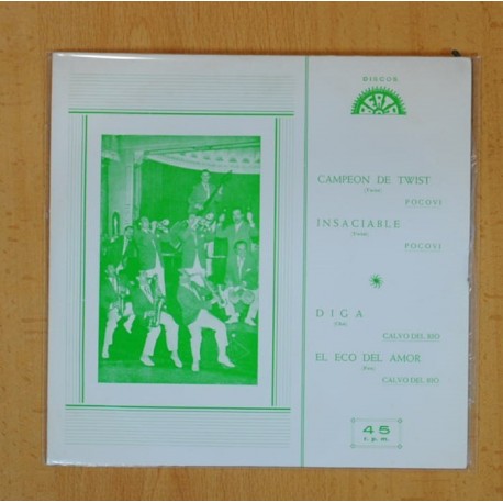 [229124] ORQUESTA POCOVI - CAMPEON DE TWIST + 3 - EP