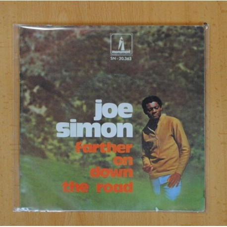 [229202] JOE SIMON - FARTHER ON DOWN THE ROAD / WOUNDED MAN - SINGLE