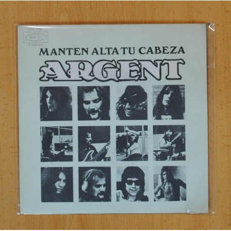 [229227] ARGENT - MANTEN ALTA TU CABEZA / KEEP ON ROLLIN - SINGLE