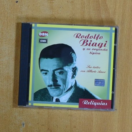 RODOLFO BIAGI Y SU ORQUESTA TIPICA - SUS EXITOS CON ALBERTO AMOR - CD
