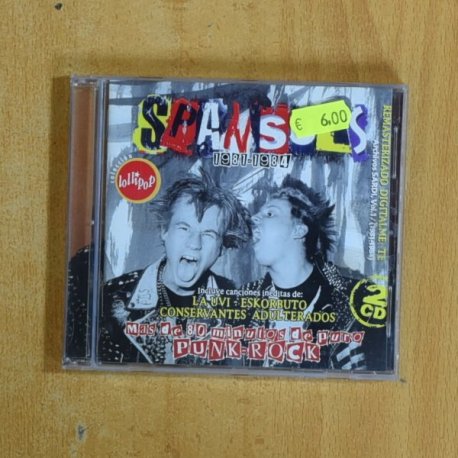 VARIOS - SPANSULS 1981 / 1984 - CD