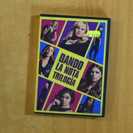 TRILOGIA DANDO LA NOTA - DVD