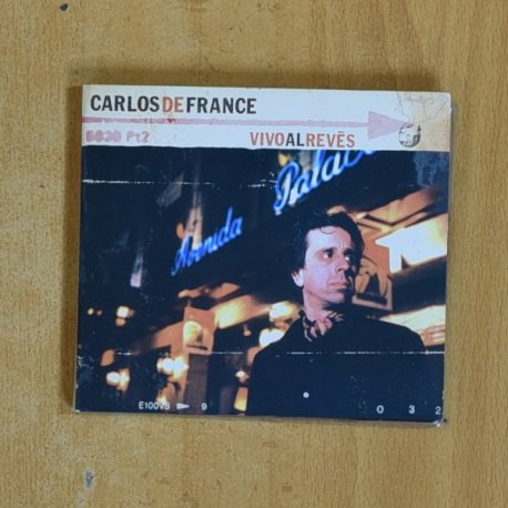 CARLOS DE FRANCE - VIVO AL REVES - CD