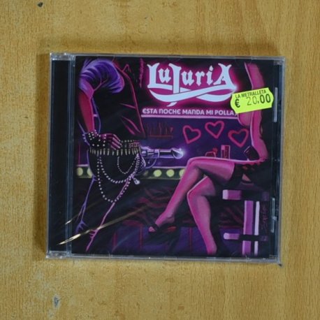 LUJURIA - ESTA NOCHE MANDA MI POLLA - CD