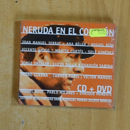 VARIOS - NERUDA EN E CORAZON - CD