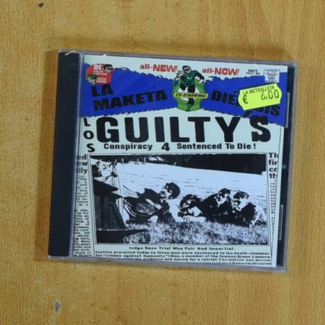 LOS GUILTYS - CONSPIRACY 4 SENTENCED TO DIE - CD