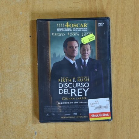 EL DISCURSO DEL REY - DVD